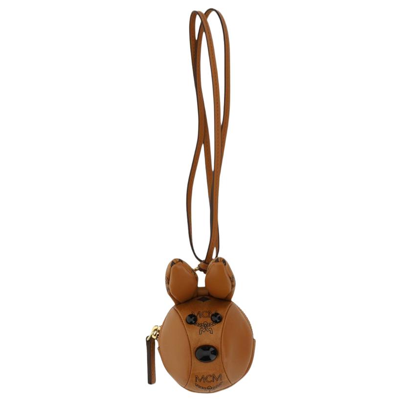 

New MCM Canvas And Nappa Leather Shoulder Bag Women s Brown MXZDSTA09CO001 21.1*14.0*21.1CM