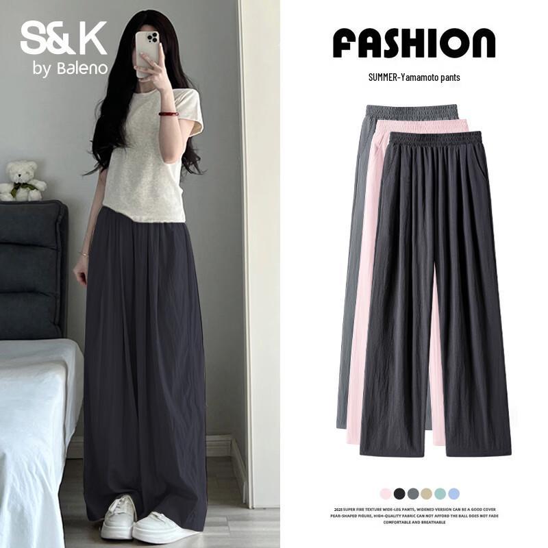 Baleno S&K Women s Wide-Leg Casual Pants M1