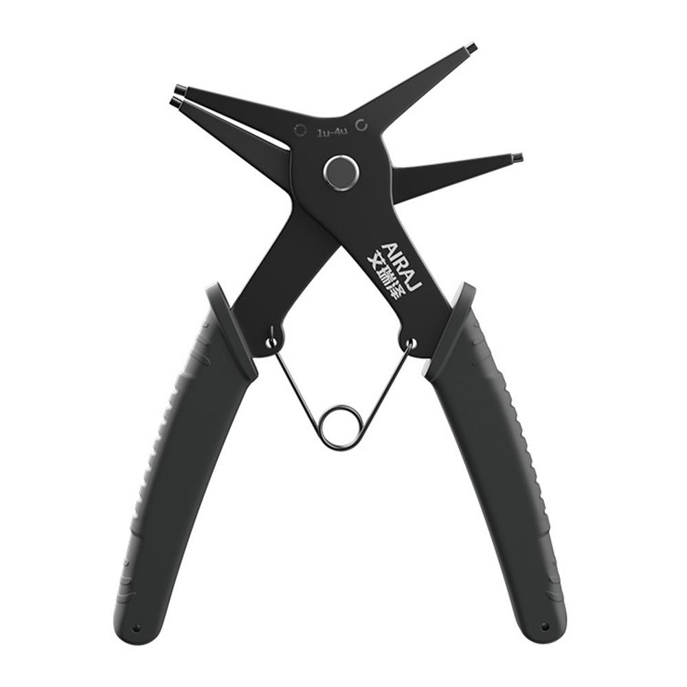 

Internal and External Dual-purpose Flat Head Spring Pliers Multi-purpose Card Retaining Pincer