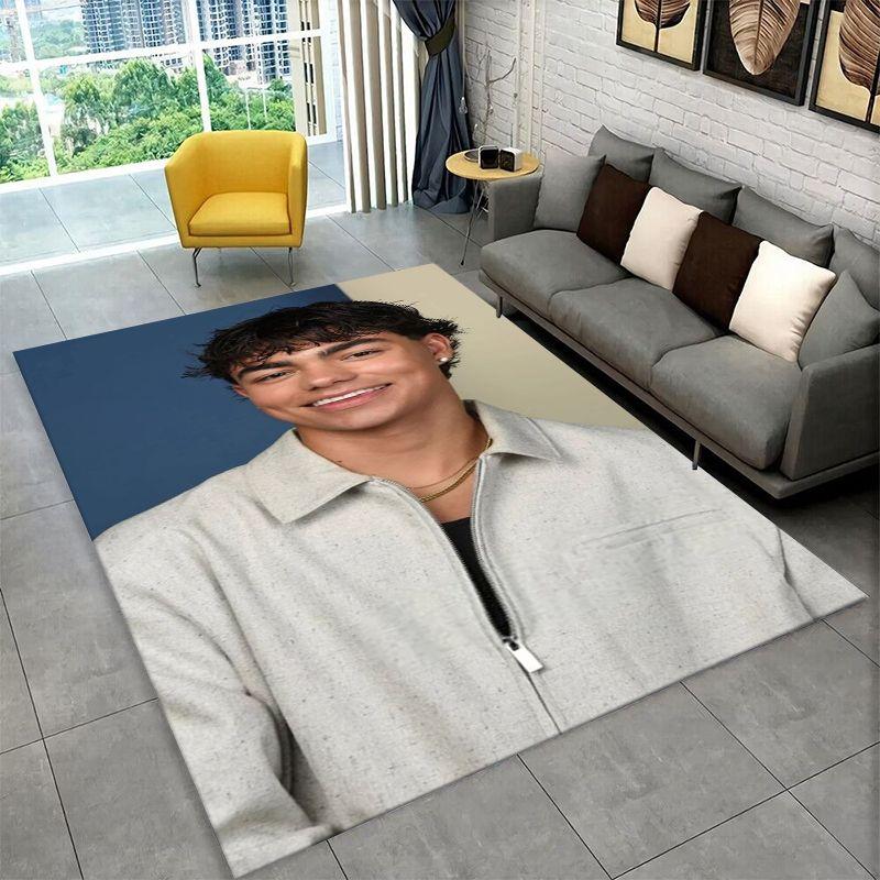 Fashion Malachi Barton Star Non-Slip Area Rug for Living Room,Bedroom,Playroom,Soft Carpet Floor Mat Home Decor Rug Room