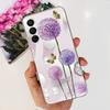Luxuriöse Handyhülle mit Marmormuster für Samsung Galaxy A16 5G (A 16 2024) aus weichem, transparentem Silikon.