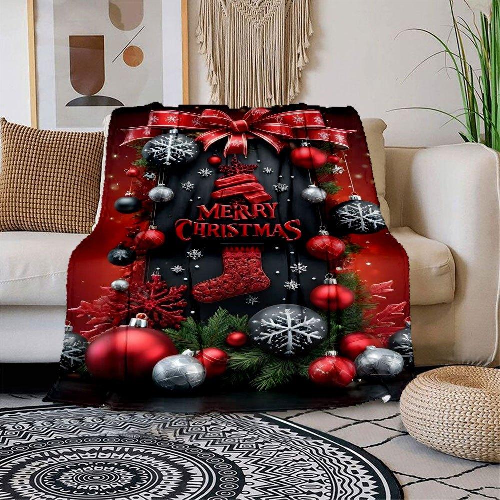 Blanket Flannel Throw Blanket for Sofa, Bed, Travel, Camping, Office 100x150cm