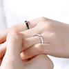 Adjustable Fashion Jewelry For Couple Hand Decoration Couple Ring Rings Valentine's Day Present