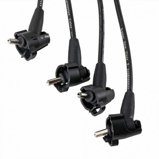Spark Plug Wires - 5mm (4PC) for 1993 1994 Toyota Tercel LE S DLX STD L4 1.5L