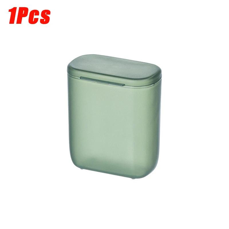 1Pc Desktop Data Cable Storage Box Dustproof Headphone Organizer Box With Cover Clear Cable Wire Container Box For Home Office