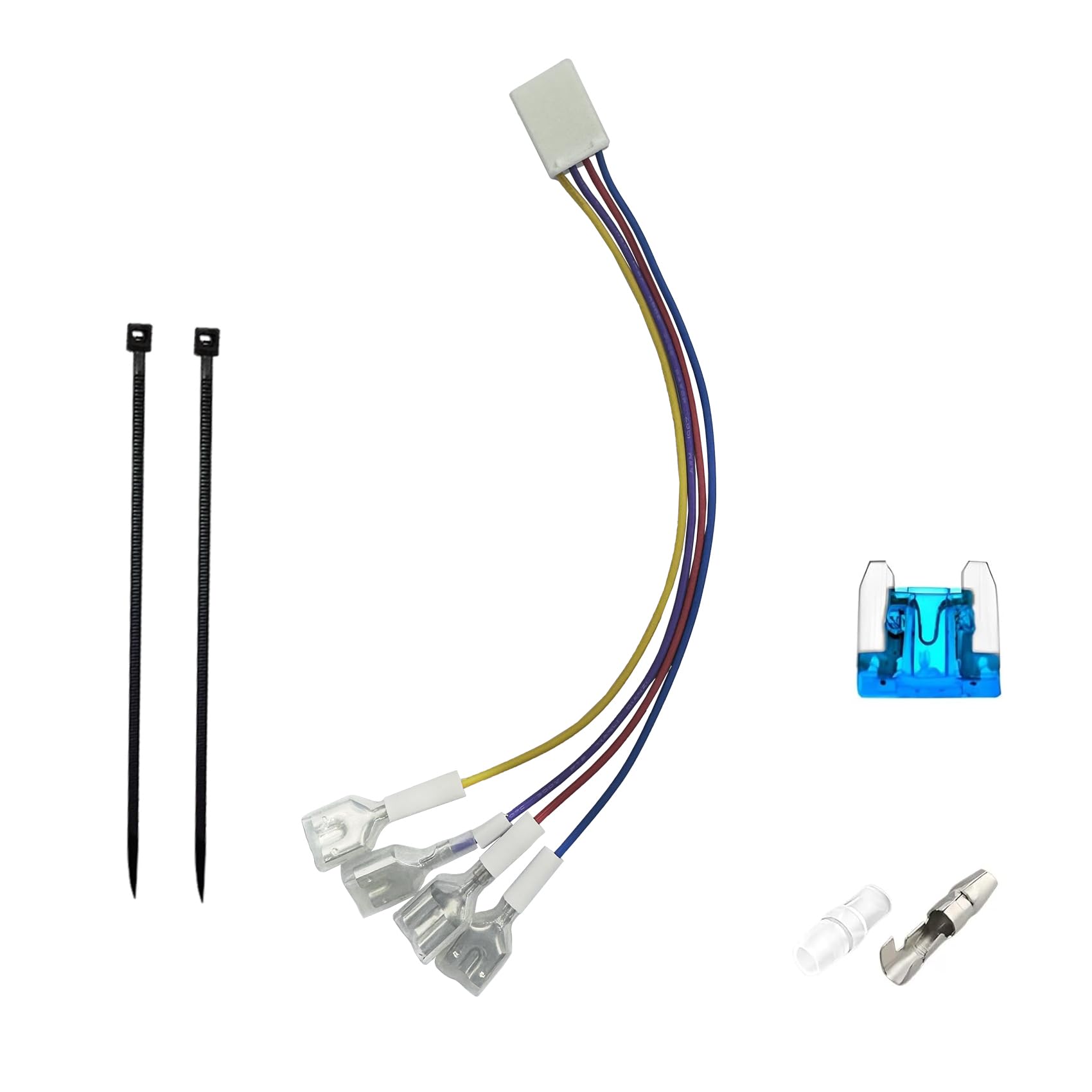 

OTORAM Compatible/Replaceable Honda 4P Coupler Power Removal Harness with Double Gibosi for Freed/Vezel e:HEV GT1-GT8 RV5/RV6