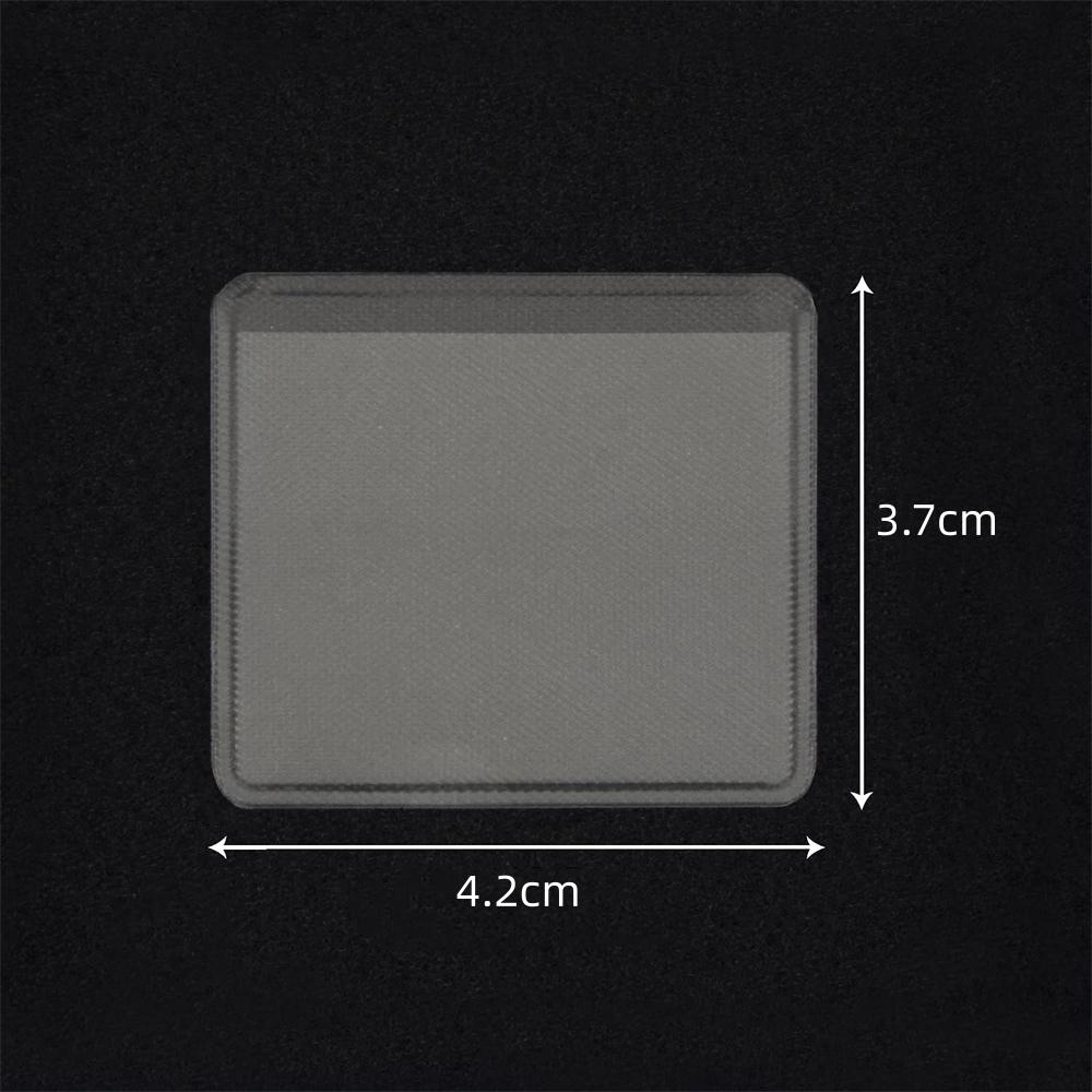 

100 шт. клеевой мешочек для цепочки ожерелья самоклеящиеся карманы для карточек для демонстрации ожерелий прозрачная сумка для ювелирных изделий держатель для сыпучих принадлежностей 100pcs