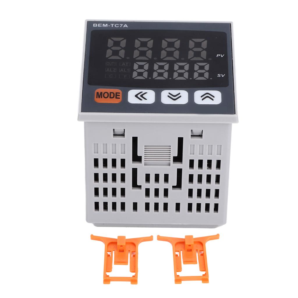 PID Temperature Controller 72x72mm Digital Display Intelligent Thermostat AC 100?240V