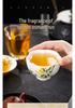 Exquisite Hand-Painted Osmanthus Ceramic Tea Cup for Personal Use