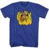 This Is Fine In Flames Royal Meme Shirt Unisex T-Shirt