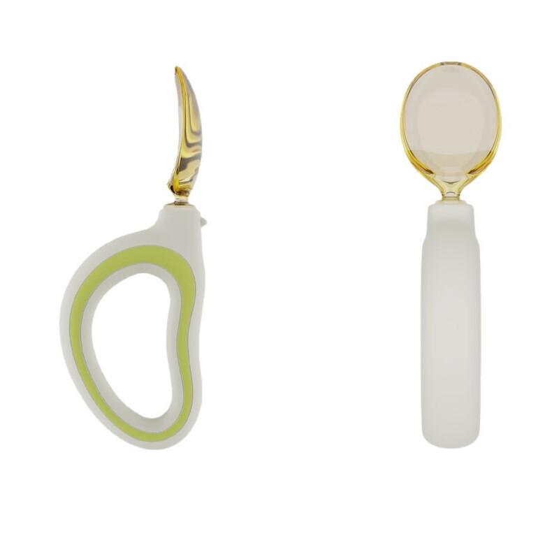 Qimengshi Baby Training Fork and Spoon Set