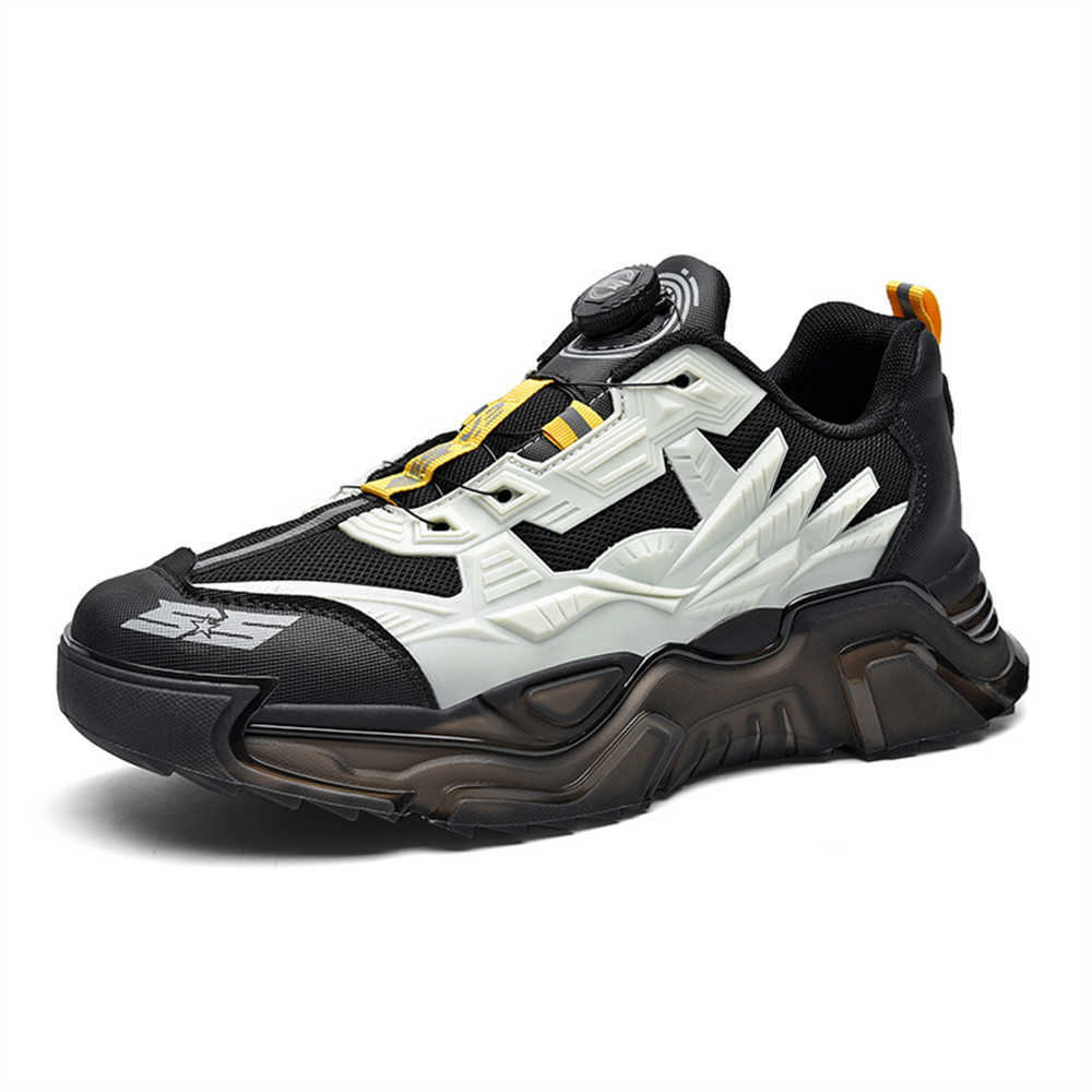 Fashion Two Tone Black Men's Gray Shoes Training Sneakers 45 Size Genuine Sports Kit Shoos Particular Badkets Krasovka Snearkers