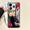 One P-Punch-Mans Tatsumaki Soft Phone Case For Xiaomi Redmi Note 14 15 Pro Plus 13 12 11S 11T 5G 10 9S 9 Plating Anti-Fall Funda