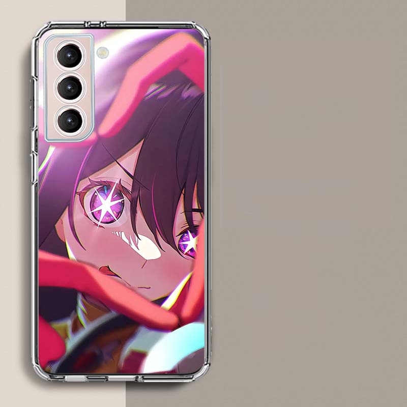 H-Hoshino Ai Phone Case For Samsung Galaxy S25 Edge S24 S23 FE S21 S20 S10 Plus S22 S26 Ultra Cover Clear Cases TPU Capa Shell C