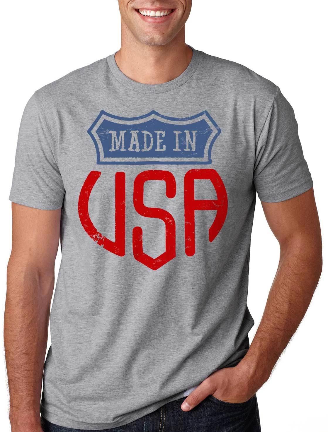 Made In USA Stylish 4th of July T-shirt USA T-T-shirt S