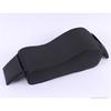 Portable Black Leather Sponge Car Truck Center Armrest Heighten Pad Storage Bag