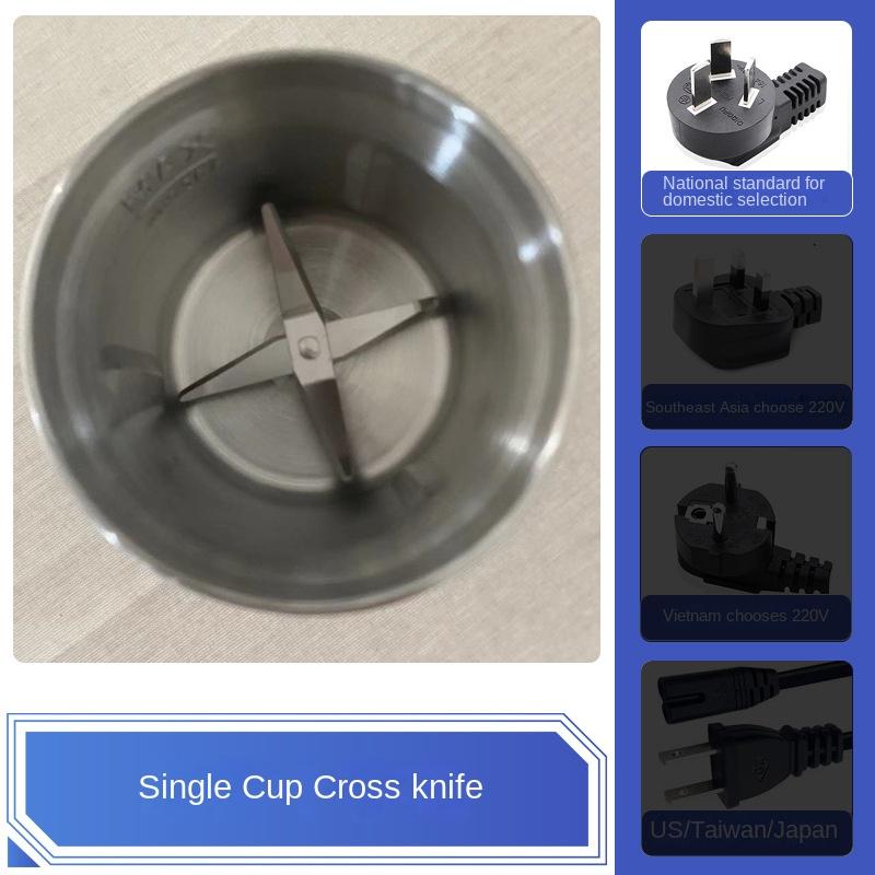 Powerful 110V/220V Electric Coffee Grinders Dry Beans and Coarse Grain Fine Grinding and Pulverizing Machine for Home Use