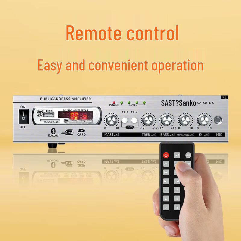 Sianke SA-5016S Bluetooth HIFI Power Amplifier