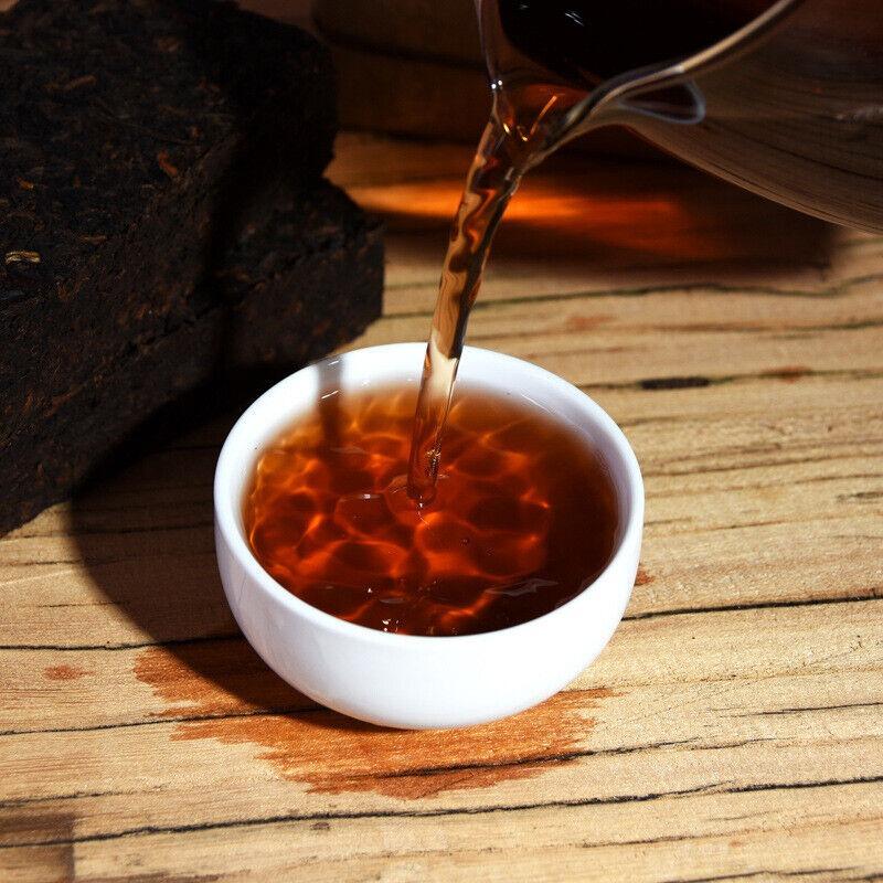 Юньнаньский чай Пуэр Спелый чайный кирпичный чай Иу Чайный кирпичный чай 500 г/1 — фото 3