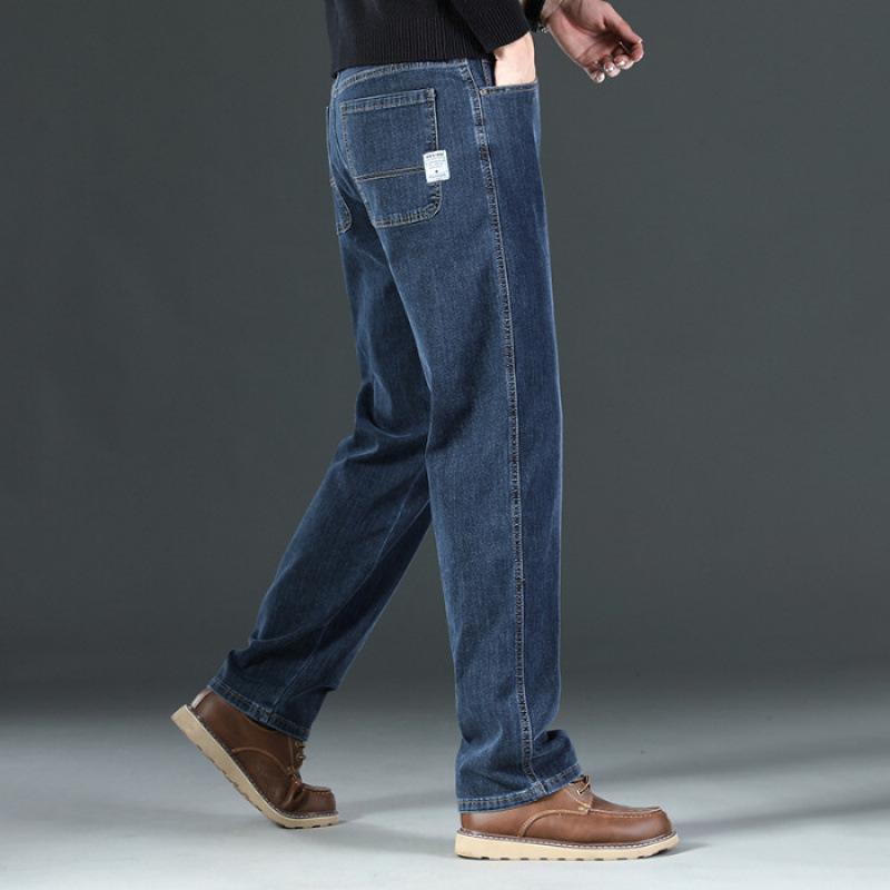 JYL Jeans Men's Spring and Autumn Model Straight Wide Autumn Straight Pants
