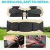 10L0L Universal Golf Cart Rear Seat Cover Dress UP Older Golf Cart Durable Breathable Material Fit Like a Glove for Yamaha EZGO and Club Car, Easy to