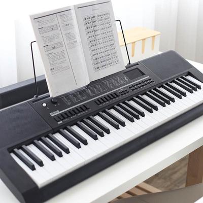BIGFUN 61 tasti tastiera elettronica pianoforte doppia modalità tastiera 200 toni 200 ritmi 70 canzoni didattiche