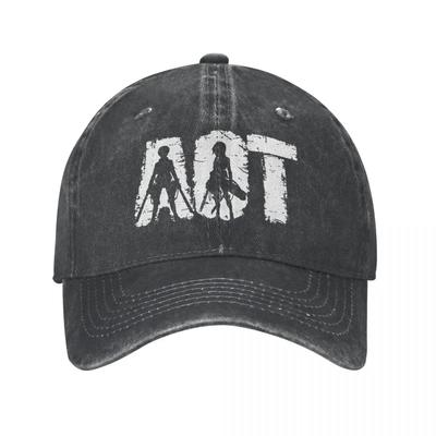 Attack On Titan Killers Baseball Cap Vintage Distressed Cotton Anime Sun Cap Unisex Outdoor Activities Hats Cap