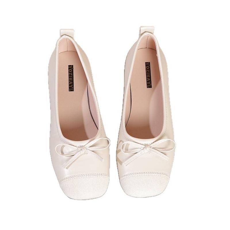 Spring and Autumn New Style Single Shoes - Slender Toe Flat Bottom - Versatile Women's Shoes