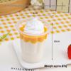PU Simulation Sundae Cup: Ice Cream Display Props for Photography