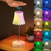 Rechargeable RGB LED Night Lamp Gesture Control Creative Room Bedside Lamp Home Decor Adjustable Hand Gesture Sensor Light