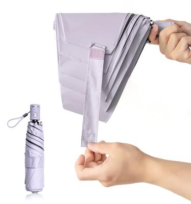 Folds Up Neatly In 3 Folding UV Light Automatic Opening and Suitable for Both Sunny and Rainy Sun UV for Men and Women Seconds. Shape-memory Parasol,
