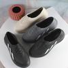 Yuzhihao Men's Color Block Low-Top Rain Shoes for Summer: Flat Bottom, Casual, Ideal for Kitchen, Work, or Outdoor Use.