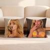 Singer A-Addison Rae Cushion Cover Home & Car Multi-Scene Pillow Cover - Reversible, Soft & Durable for Daily Use