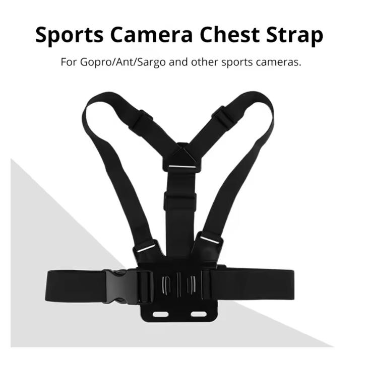 Chest Strap Mount Belt for Gopro Hero 9 8 7 6 5 4 Insta360 R X2 DJI OSMO Action Camera Harness for Go Pro SJCAM EKEN Accessories