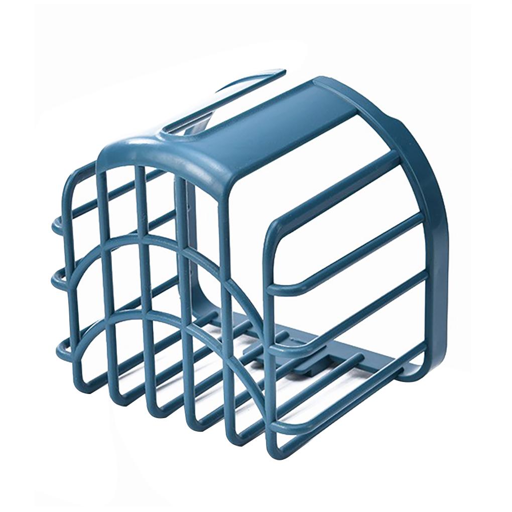 Non-drilling Wall Mounted Paper Holder Bathroom ABS Container Multifunctional Paper Holder