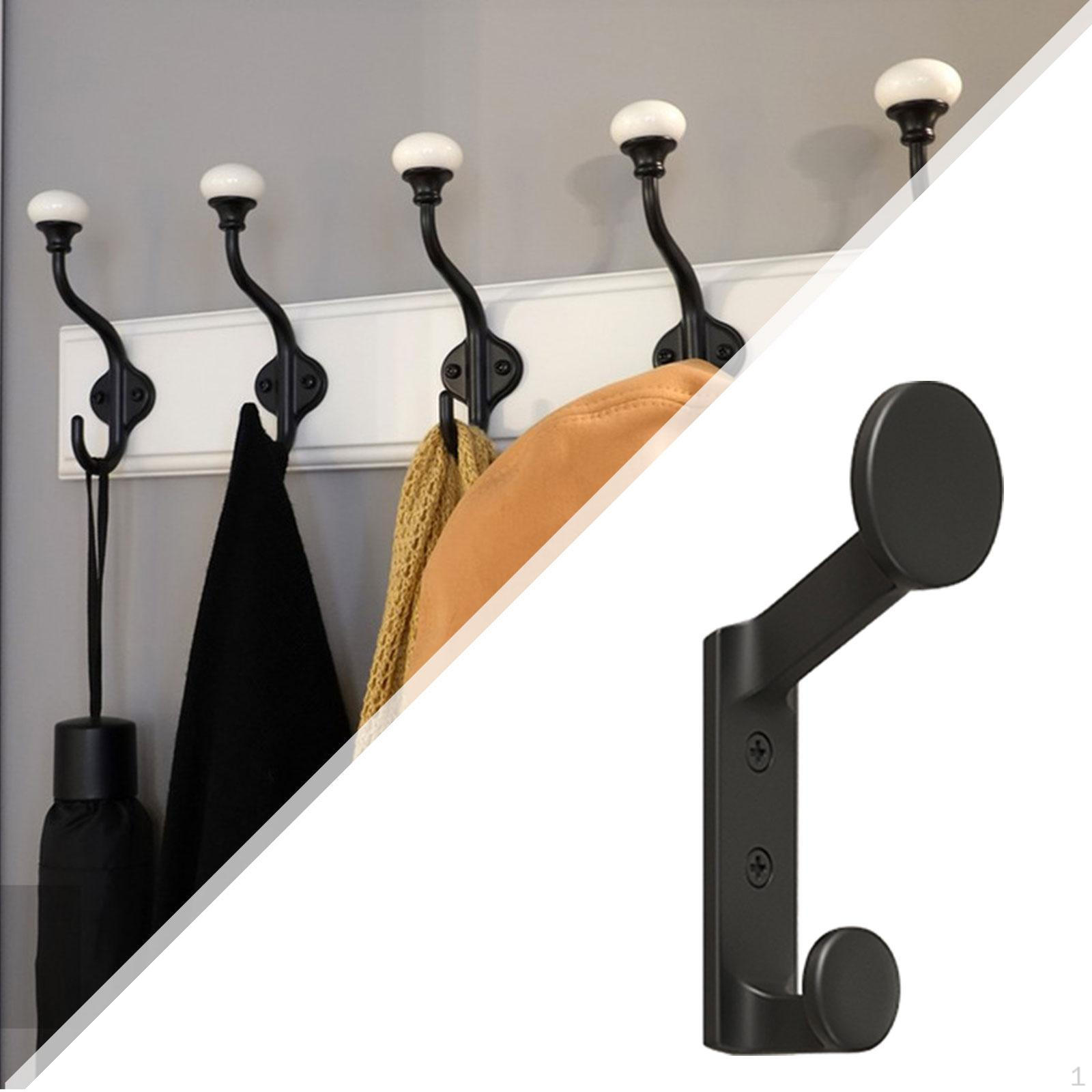 

Крючок для одежды, вешалка, многоцелевой ключ, прочное водонепроницаемое настенное полотенце для кухонных сумок чёрный