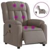VidaXL Electric Reclining Massage Armchair, Relaxation Chair with Backrest, Seat with Armrests, TV Armchair of 3205312