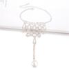Elegant Rhinestone Finger and Toe Anklet: Women's Bohemian Beach Luxury Foot Jewelry