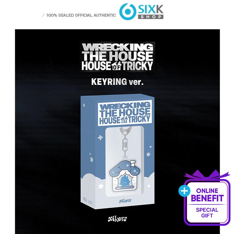 [Pre-order] xikers - 6TH MINI ALBUM [HOUSE OF TRICKY : WRECKING THE HOUSE] KEYRING ver.(Online Benefit)