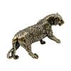 Copper Figure Tea Pet Tiger Ornaments Pure Copper Animal Tiger Models Keychains Pendants Charms Desk Decorations