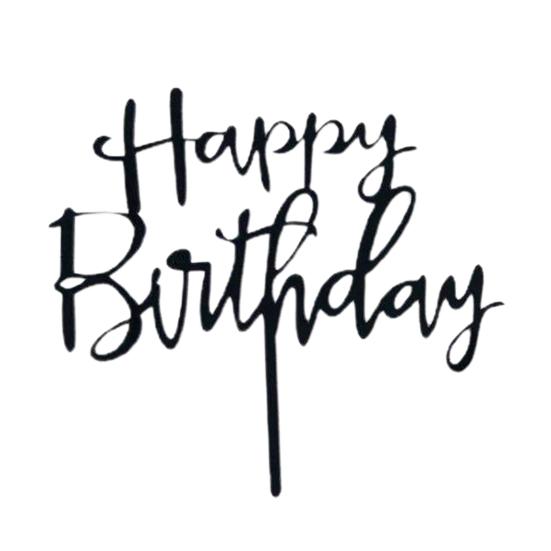 Doğum Günü Pastası Süsü Cupcake Doğum Günü Partisi Dekorasyon Kartı Aksesuarları