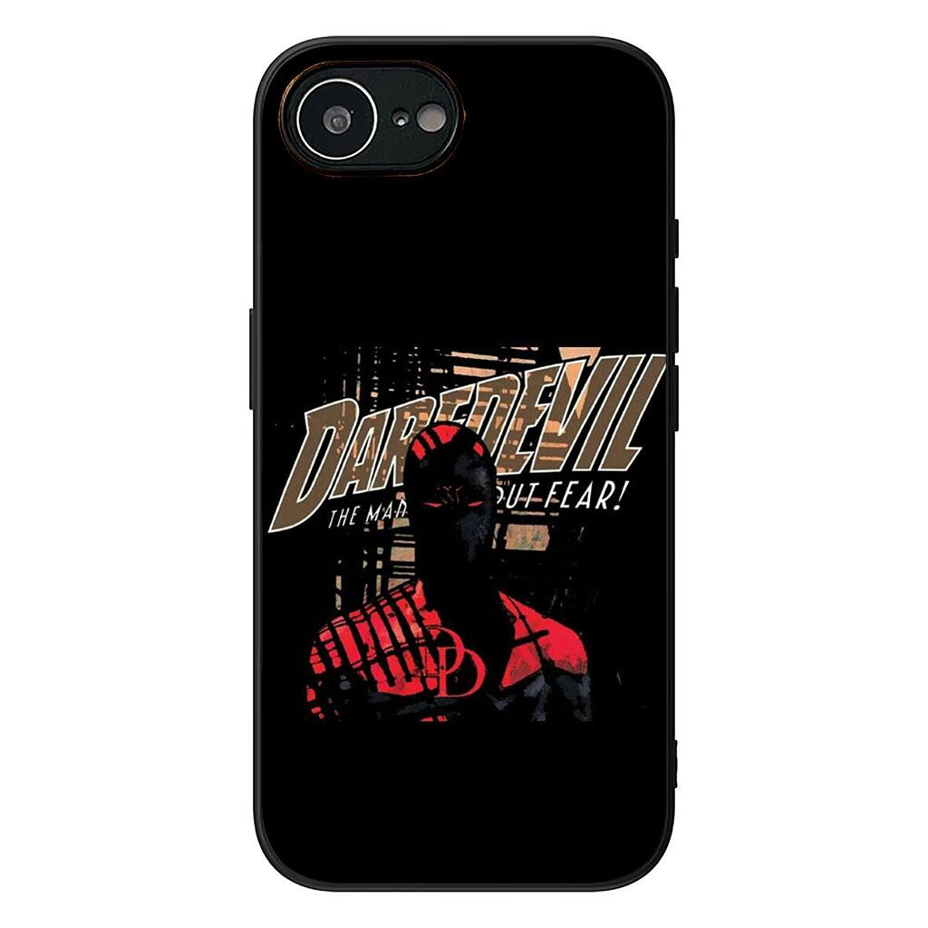 Daredevil Poster Marvel Casing Phone Cover for Apple iPhone 17 16 Plus 13 12 Pro Max Mini X XR ProMax 16E 15+ 16Plus Air Case