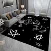 Disney Black S-titch Rugs Living Room Bedroom Dining Kitchen Office Bathroom Non-Slip Large Carpet Outdoor Rug Home Decor