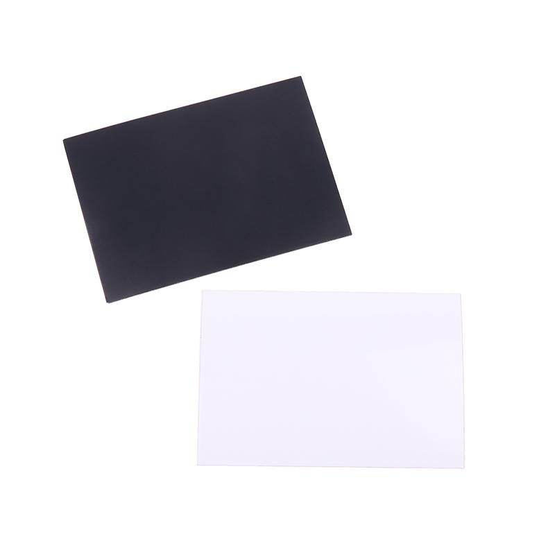 1PC Black White Mouse Foot Sticker 70*100mm 0.6mm Thickness PTFE For DIY Gaming Mouse Feet Mouse Skates