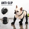 Waterproof Four-Leg Connected Dog Boots, Adjustable Anti-Slip Paw Protectors for Small and Medium Dogs, Rain Snow and Mud