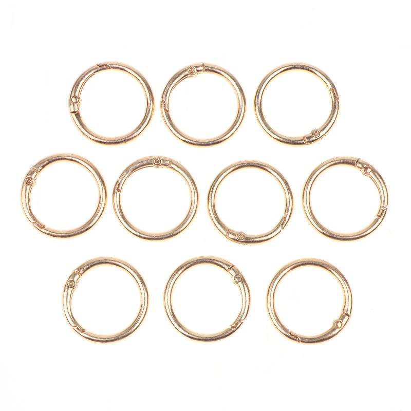 10 stuks 20/24/26/30 mm Metalenveergespen Karabijnhaakjes Handtasgesp Zinklegering Sleutelhanger Snaphaak O-ring Kampeergesp