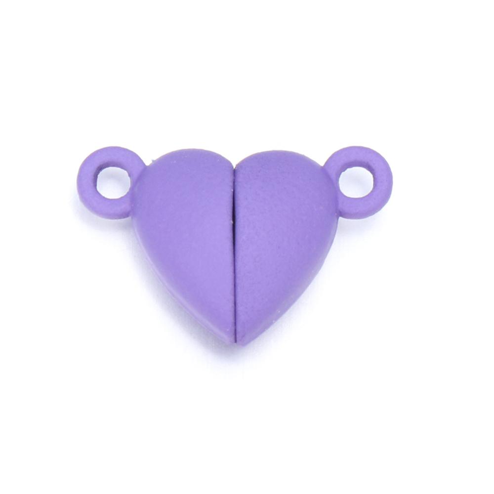 Hobby's Sieraden Onderdelen Kralen Bedeltjes Koppel Armband Magnetische Sluiting Liefdes Hart Verbonden Sluitingen