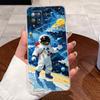 Case For Samsung Galaxy A42 M42 M32 M22 F22 Capa Clear Silicone Shells Soft TPU Back Cover Cute Rabbit Cat Dinasaur Phone Case
