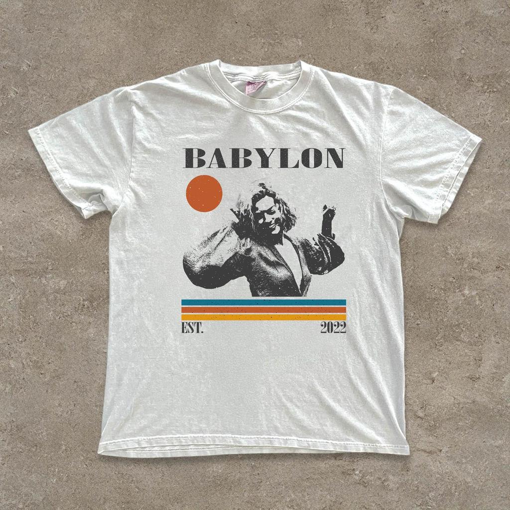 Babylon Movie T-Shirt and kids tshirt, Retro Film Shirt and kids tshirt, Comfort Colors Unisex T-Shirt and kids tshirt