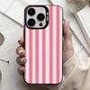 S-Striped Color-Blocking Art P-Pattern  Phone Case For iPhone17,16,15,14,13,12,11 Plus,Pro Max Black Candy silver phone case